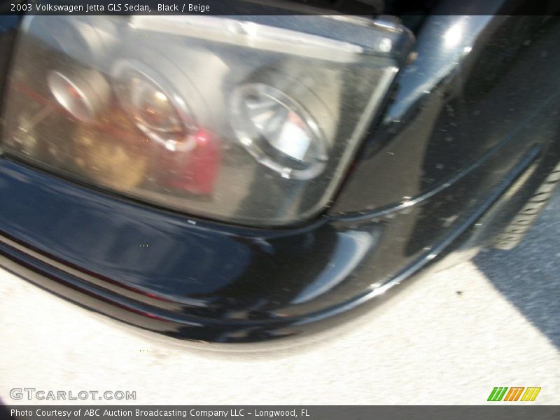 Black / Beige 2003 Volkswagen Jetta GLS Sedan