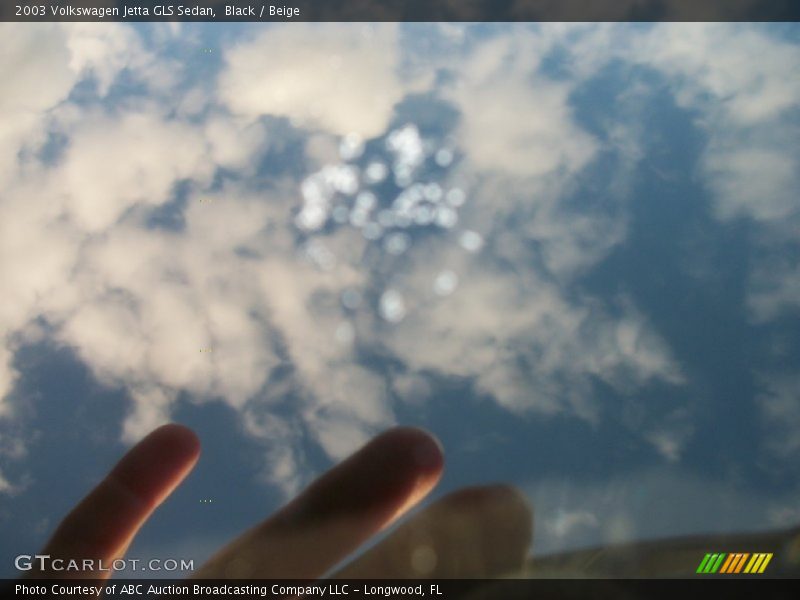 Black / Beige 2003 Volkswagen Jetta GLS Sedan