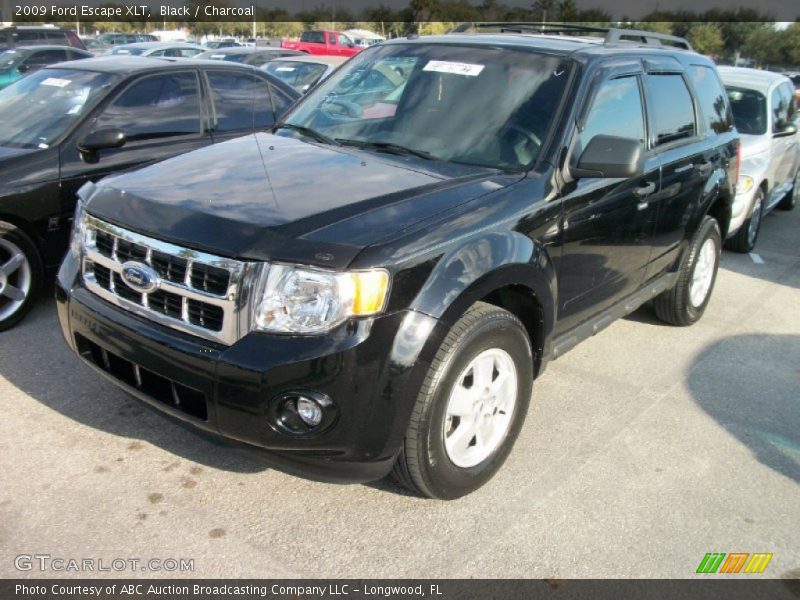 Black / Charcoal 2009 Ford Escape XLT