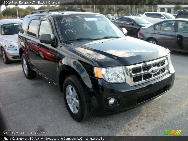 Black / Charcoal 2009 Ford Escape XLT