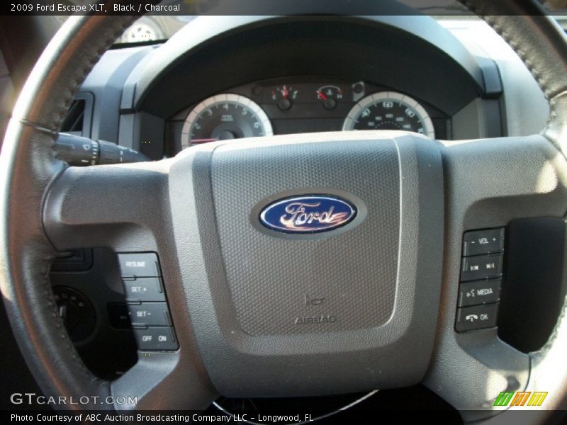 Black / Charcoal 2009 Ford Escape XLT