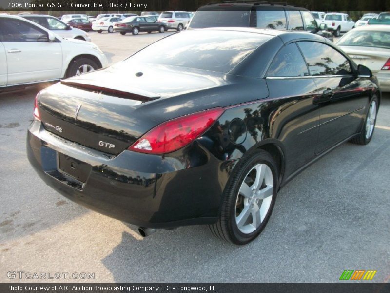 Black / Ebony 2006 Pontiac G6 GTP Convertible