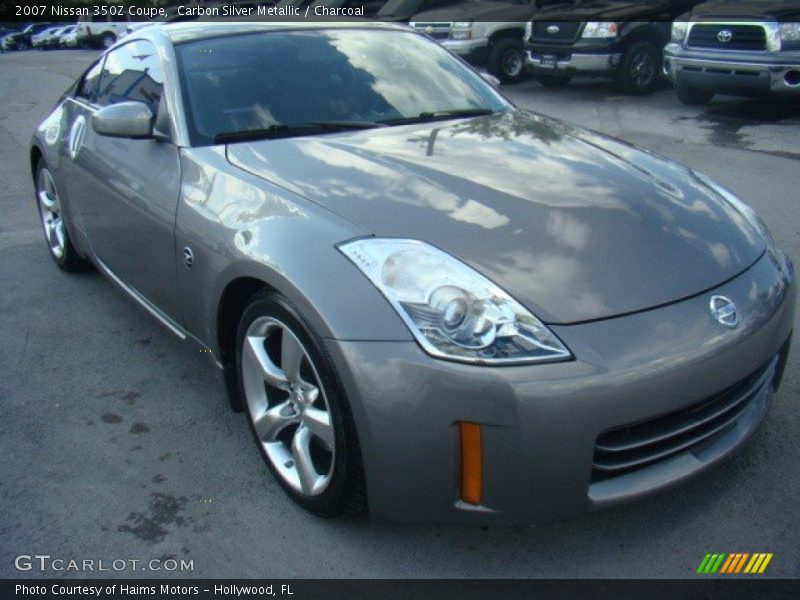 Carbon Silver Metallic / Charcoal 2007 Nissan 350Z Coupe