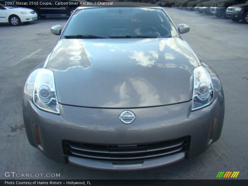 Carbon Silver Metallic / Charcoal 2007 Nissan 350Z Coupe