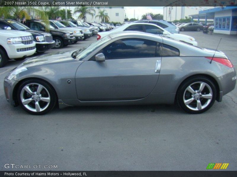 Carbon Silver Metallic / Charcoal 2007 Nissan 350Z Coupe