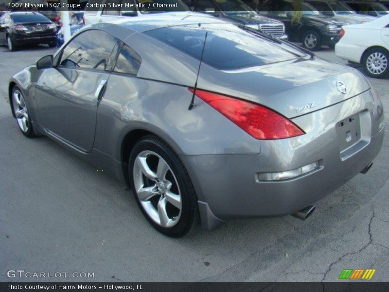 Carbon Silver Metallic / Charcoal 2007 Nissan 350Z Coupe