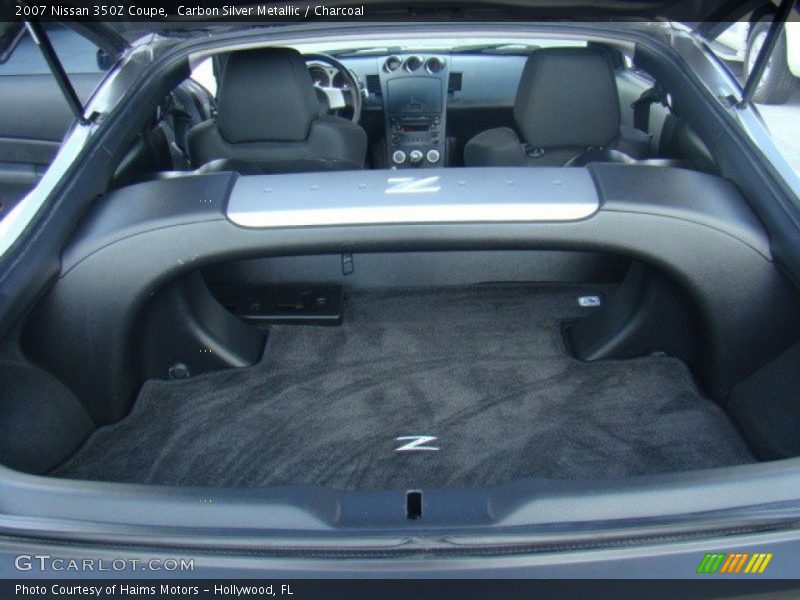Carbon Silver Metallic / Charcoal 2007 Nissan 350Z Coupe