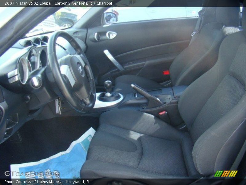 Carbon Silver Metallic / Charcoal 2007 Nissan 350Z Coupe