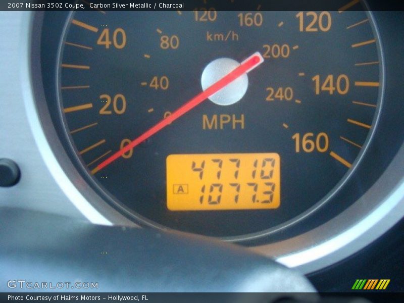 Carbon Silver Metallic / Charcoal 2007 Nissan 350Z Coupe