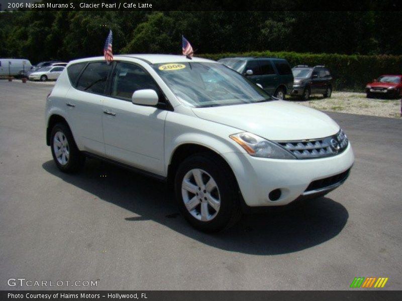 Glacier Pearl / Cafe Latte 2006 Nissan Murano S