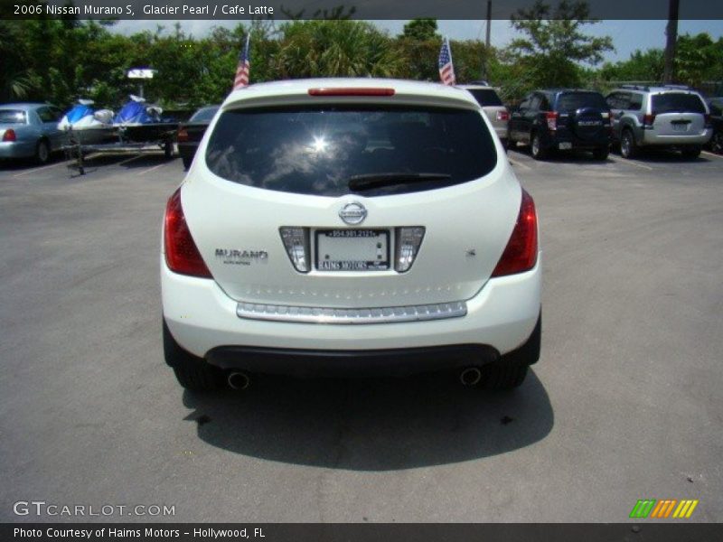Glacier Pearl / Cafe Latte 2006 Nissan Murano S