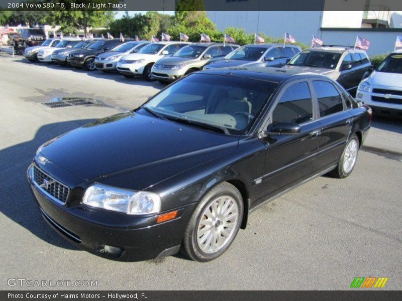 Black / Light Taupe 2004 Volvo S80 T6