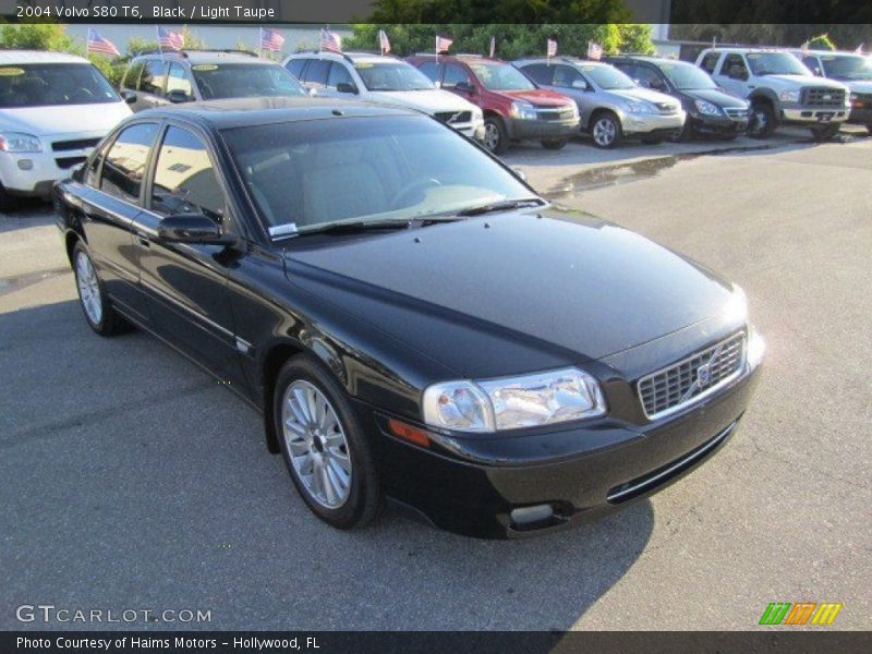 Black / Light Taupe 2004 Volvo S80 T6