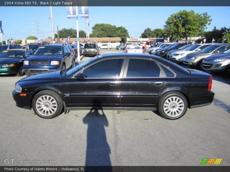 Black / Light Taupe 2004 Volvo S80 T6