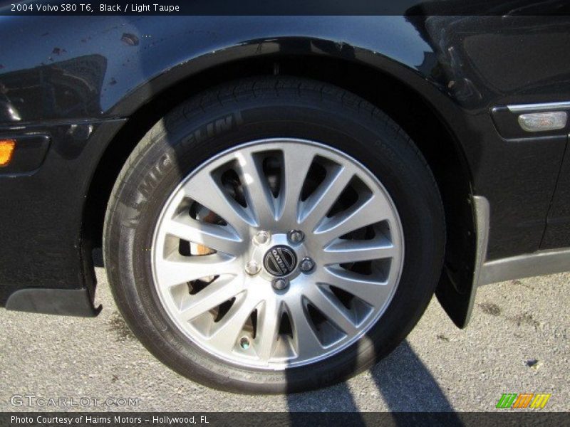 Black / Light Taupe 2004 Volvo S80 T6