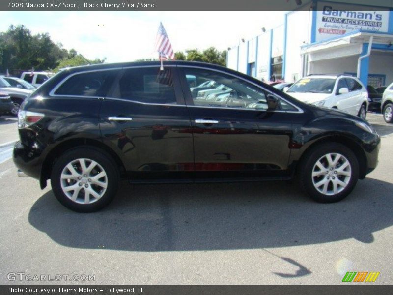 Black Cherry Mica / Sand 2008 Mazda CX-7 Sport