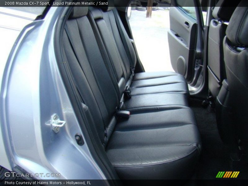 Liquid Platinum Metallic / Sand 2008 Mazda CX-7 Sport
