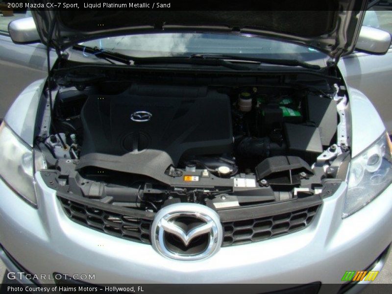 Liquid Platinum Metallic / Sand 2008 Mazda CX-7 Sport
