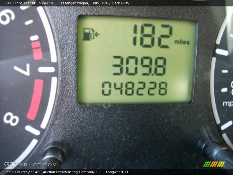 Dark Blue / Dark Gray 2010 Ford Transit Connect XLT Passenger Wagon