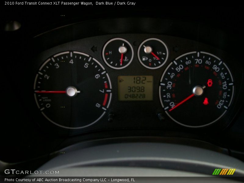 Dark Blue / Dark Gray 2010 Ford Transit Connect XLT Passenger Wagon
