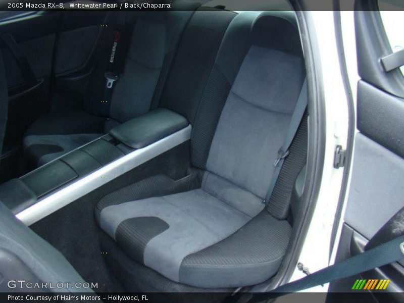 Whitewater Pearl / Black/Chaparral 2005 Mazda RX-8