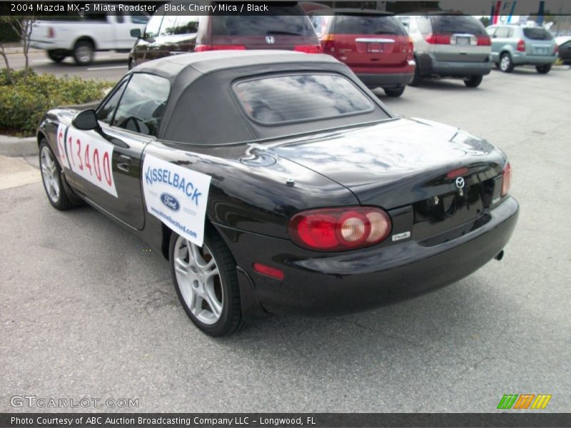 Black Cherry Mica / Black 2004 Mazda MX-5 Miata Roadster