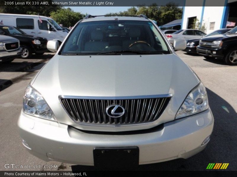 Millenium Silver Metallic / Light Gray 2006 Lexus RX 330 AWD