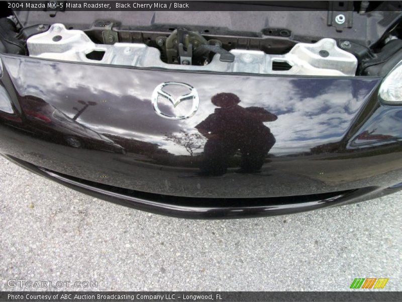 Black Cherry Mica / Black 2004 Mazda MX-5 Miata Roadster
