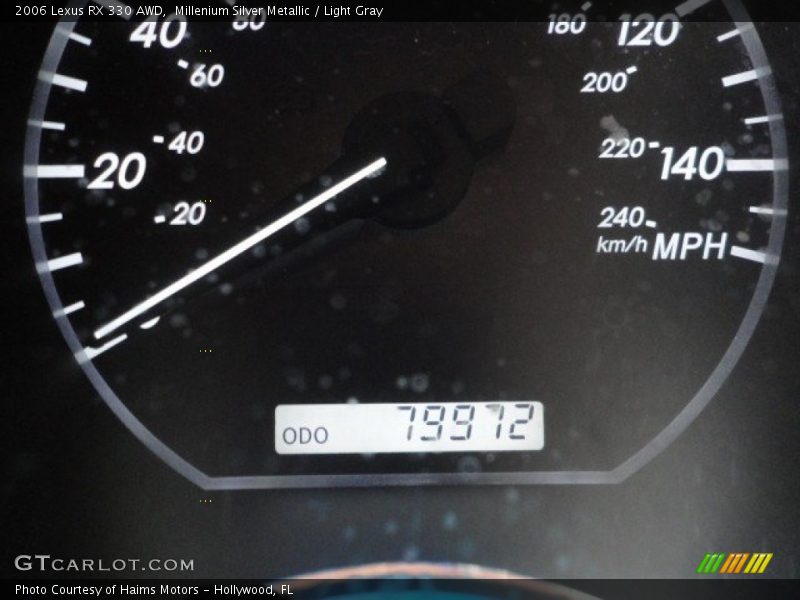 Millenium Silver Metallic / Light Gray 2006 Lexus RX 330 AWD