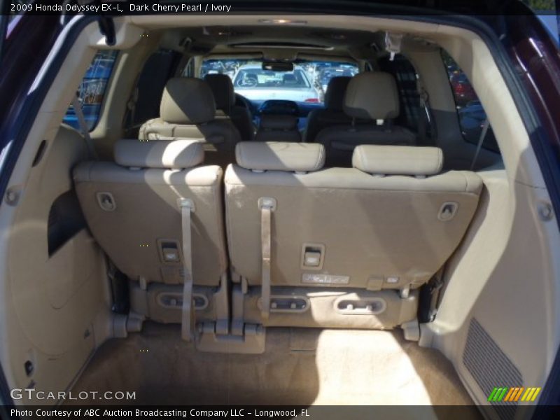 Dark Cherry Pearl / Ivory 2009 Honda Odyssey EX-L
