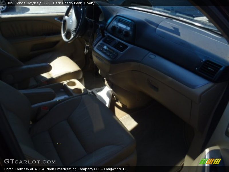 Dark Cherry Pearl / Ivory 2009 Honda Odyssey EX-L