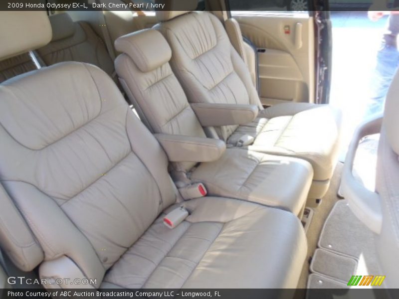 Dark Cherry Pearl / Ivory 2009 Honda Odyssey EX-L