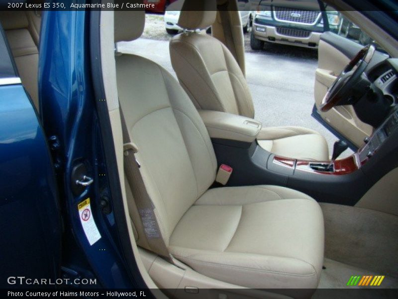 Aquamarine Blue / Cashmere 2007 Lexus ES 350