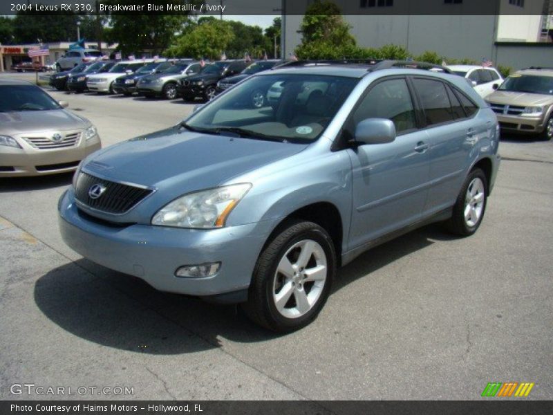 Breakwater Blue Metallic / Ivory 2004 Lexus RX 330
