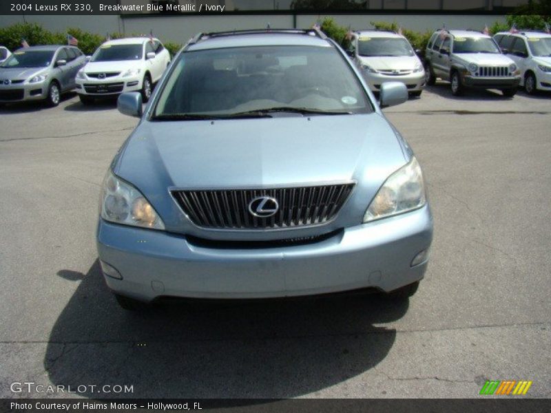 Breakwater Blue Metallic / Ivory 2004 Lexus RX 330
