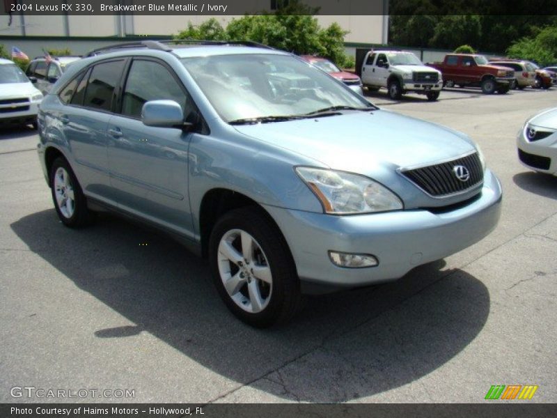Breakwater Blue Metallic / Ivory 2004 Lexus RX 330