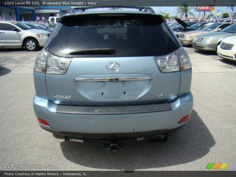 Breakwater Blue Metallic / Ivory 2004 Lexus RX 330