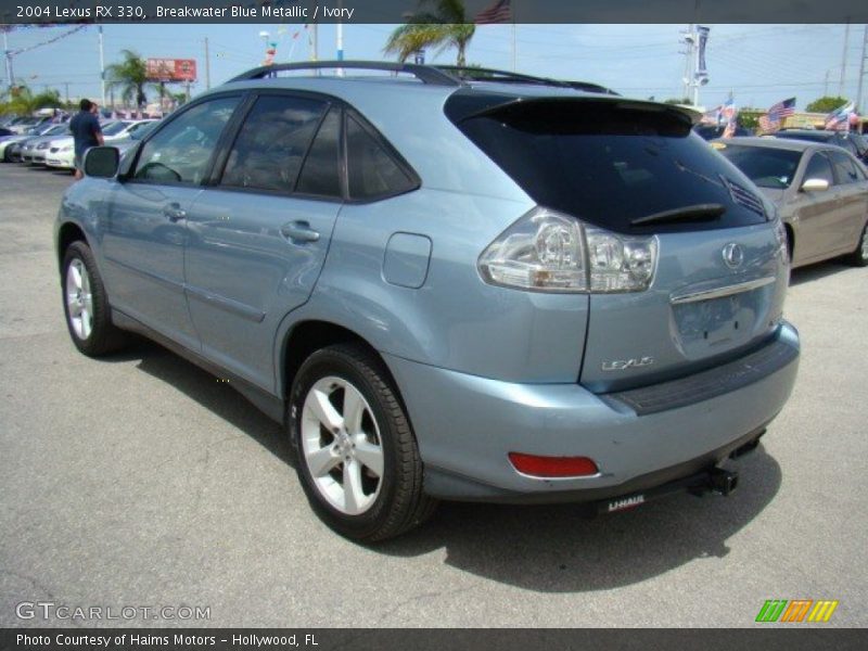 Breakwater Blue Metallic / Ivory 2004 Lexus RX 330