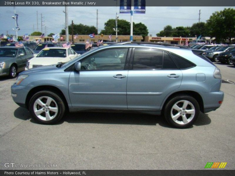 Breakwater Blue Metallic / Ivory 2004 Lexus RX 330