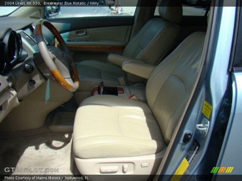 Breakwater Blue Metallic / Ivory 2004 Lexus RX 330