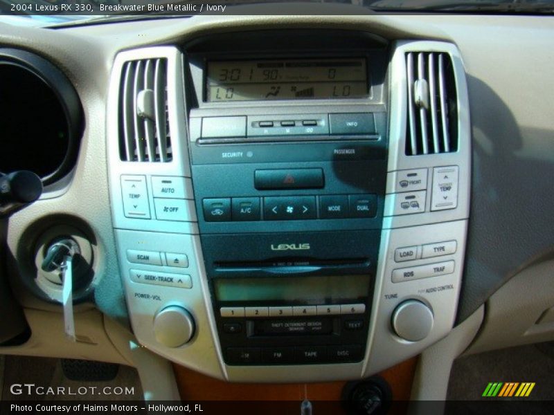 Breakwater Blue Metallic / Ivory 2004 Lexus RX 330