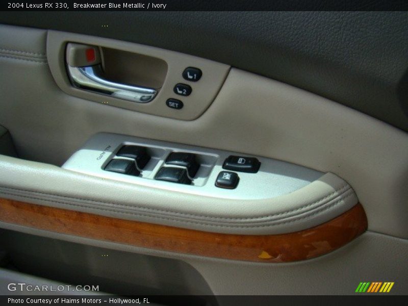 Breakwater Blue Metallic / Ivory 2004 Lexus RX 330