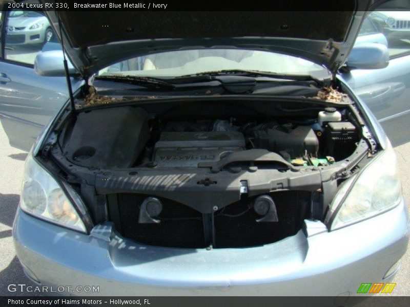 Breakwater Blue Metallic / Ivory 2004 Lexus RX 330