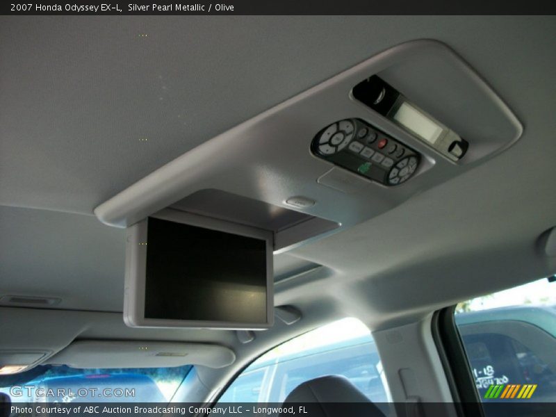 Silver Pearl Metallic / Olive 2007 Honda Odyssey EX-L