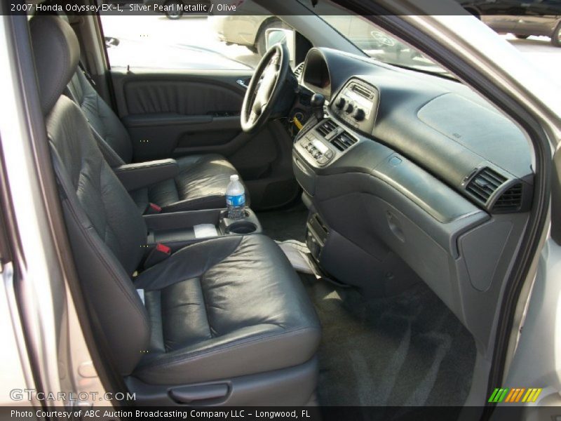 Silver Pearl Metallic / Olive 2007 Honda Odyssey EX-L