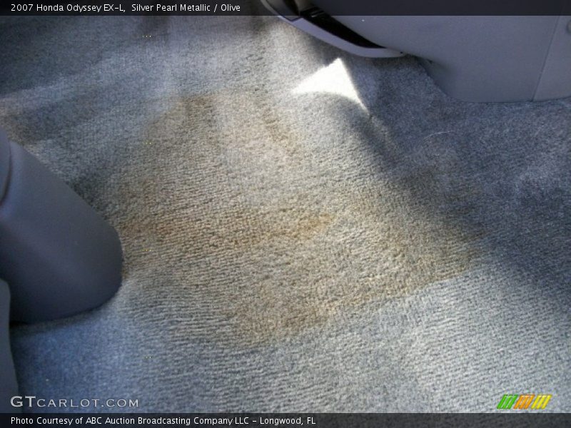 Silver Pearl Metallic / Olive 2007 Honda Odyssey EX-L