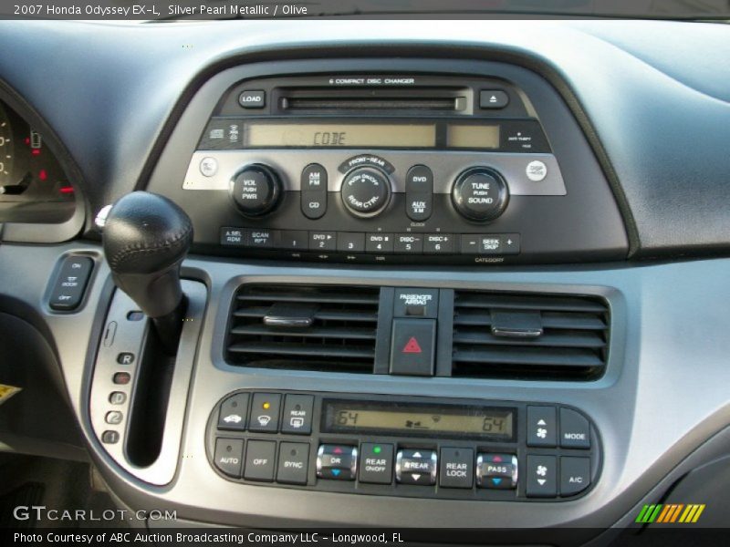 Silver Pearl Metallic / Olive 2007 Honda Odyssey EX-L
