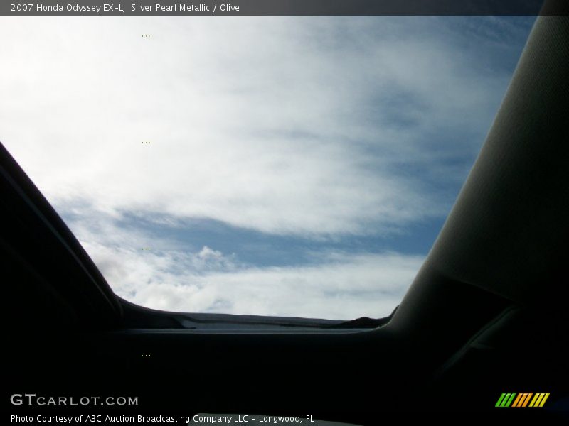 Silver Pearl Metallic / Olive 2007 Honda Odyssey EX-L