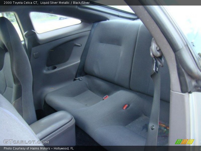 Liquid Silver Metallic / Black/Silver 2000 Toyota Celica GT