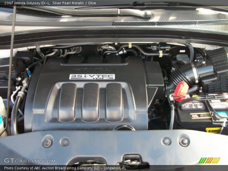 Silver Pearl Metallic / Olive 2007 Honda Odyssey EX-L